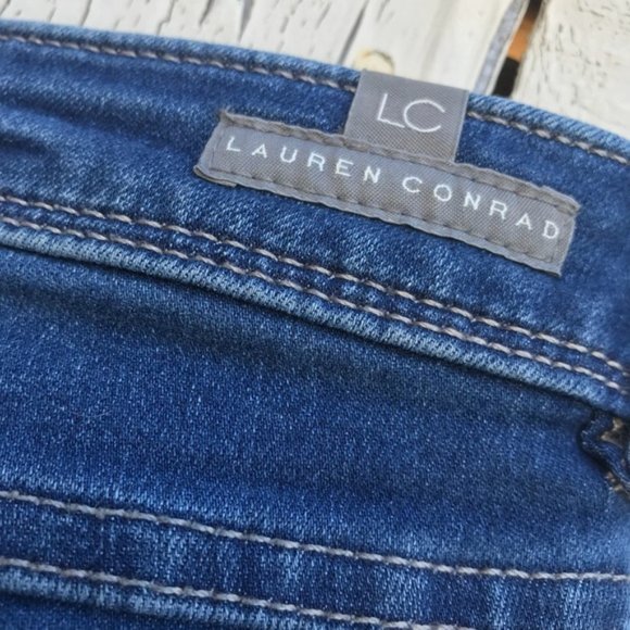 Women's Lauren Conrad blue skinny jeans Size 10 - Picture 9 of 9
